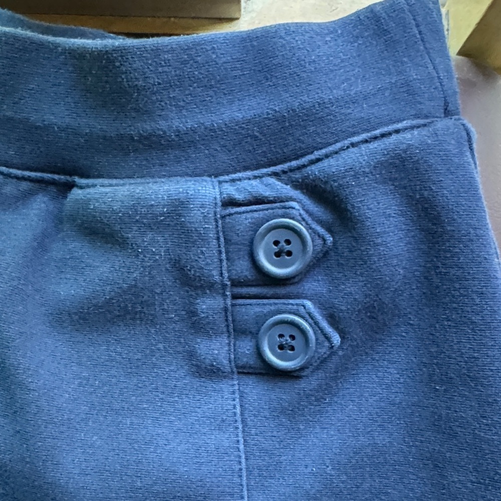 Cat & Jack Black Skort with Button Detail - Picture 6 of 6